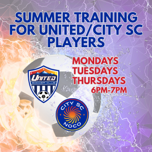 United/City SC Summer Training